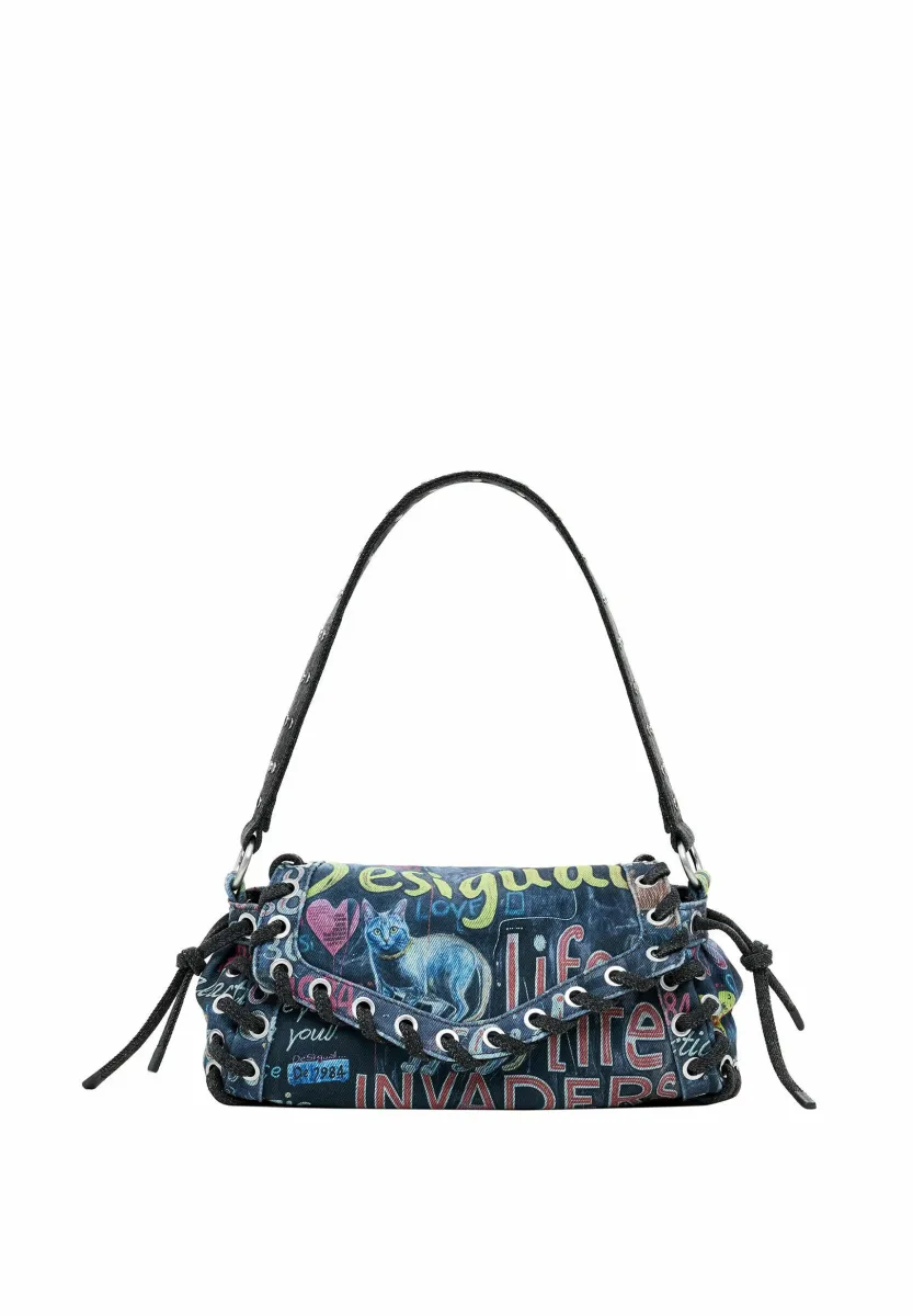 MEDIUM GRAFFITI  - Handtasche - material finishes