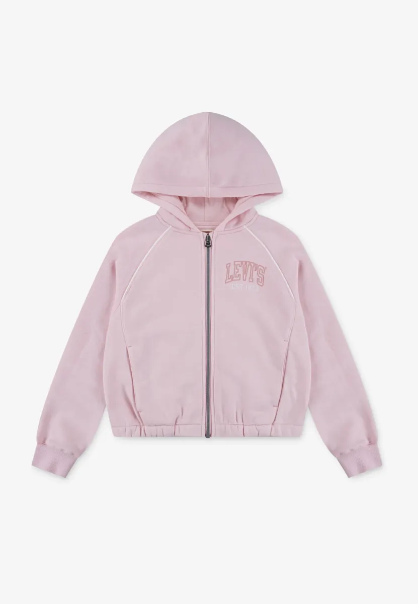 MEET AND GREET FULL ZIP - Sweatjacke - crystal rose