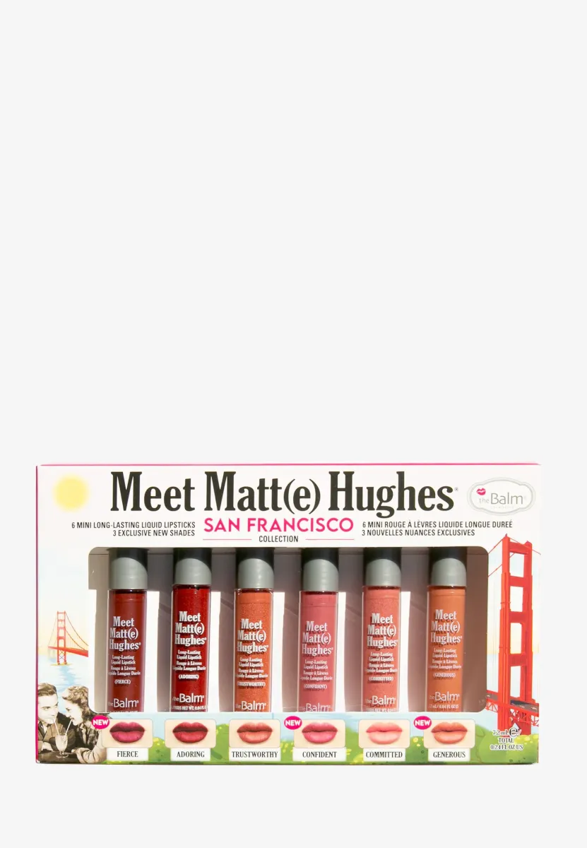 MEET MATTE HUGHES MINI KIT SAN FRANSISCO - Lippen-Make-up-Palette - multi