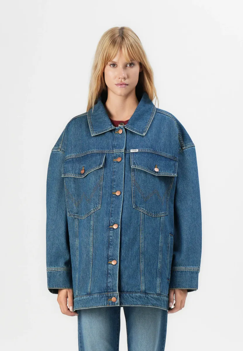 MEGA TRUCKER - Jeansjacke - ace