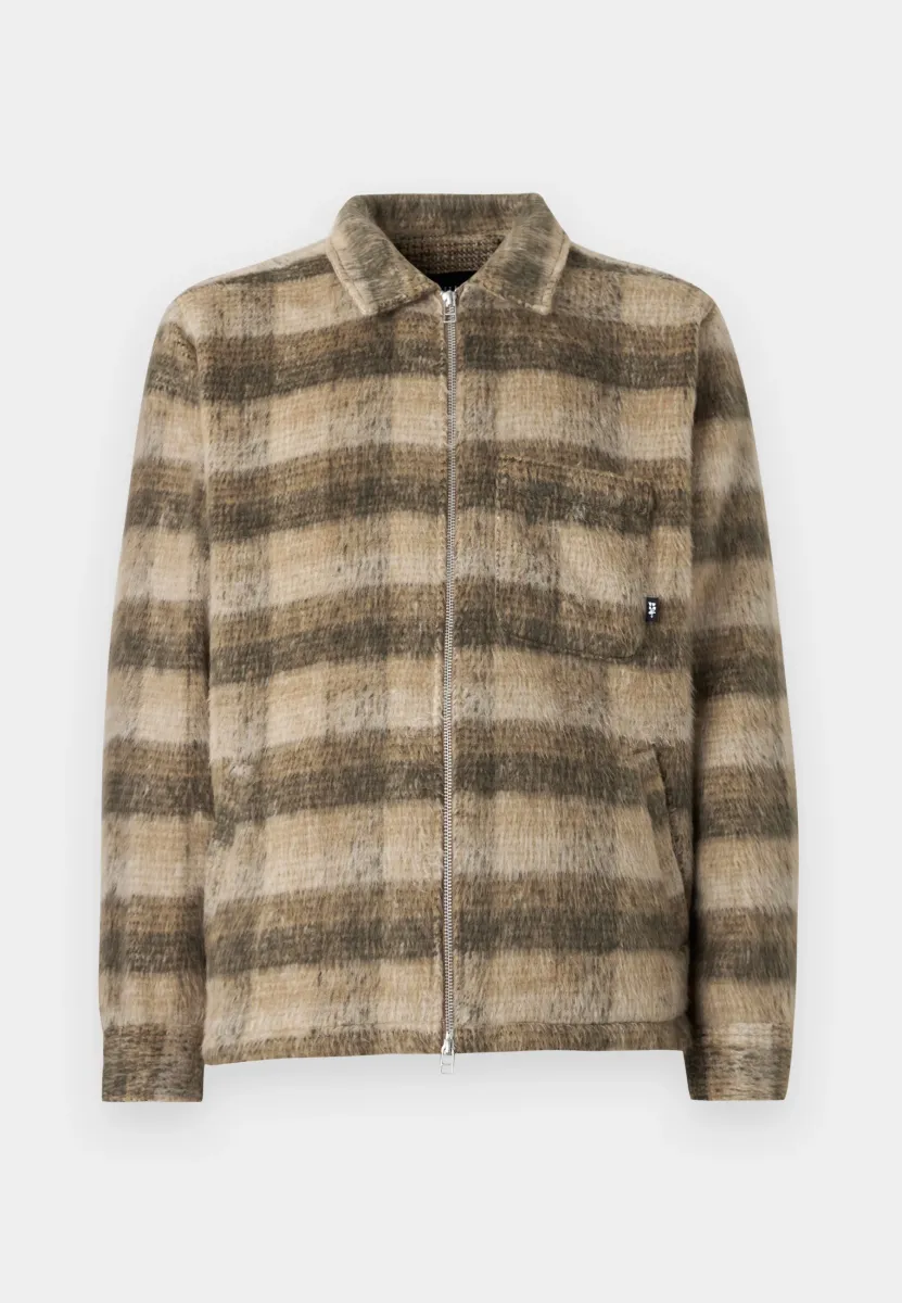 MEGABLAST PLAID JACKET UNISEX - Fleecejacke - desert
