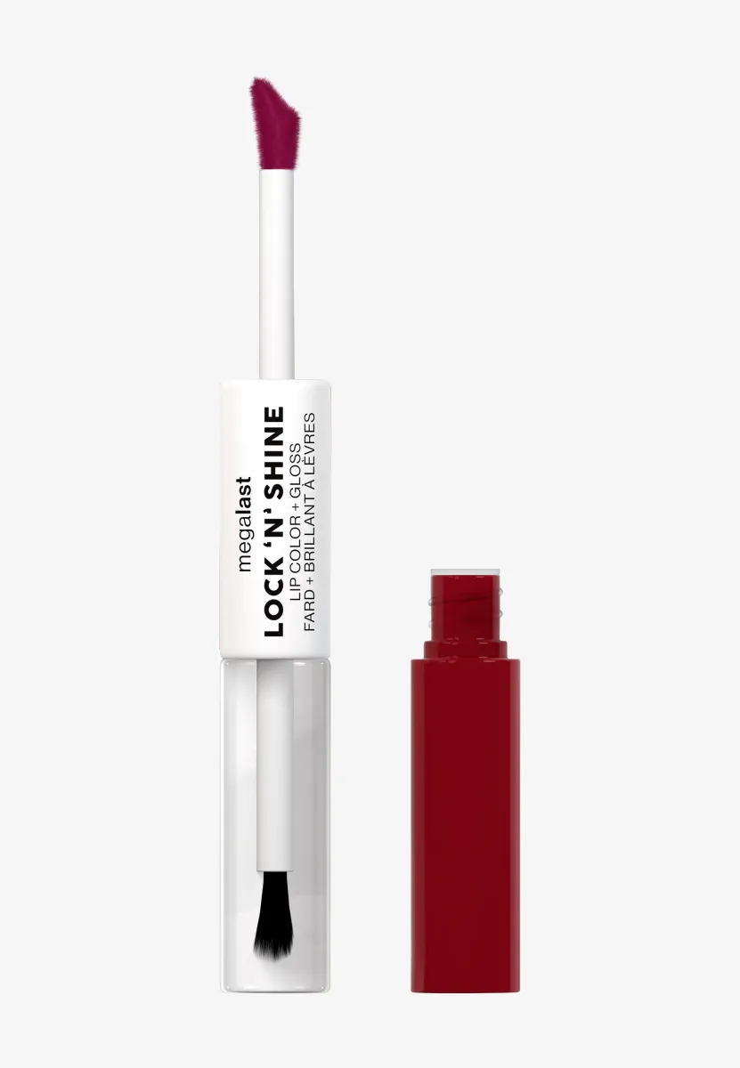 MEGALAST  LOCK N' SHINE LIP COLOR - Flüssiger Lippenstift - red- y- for me