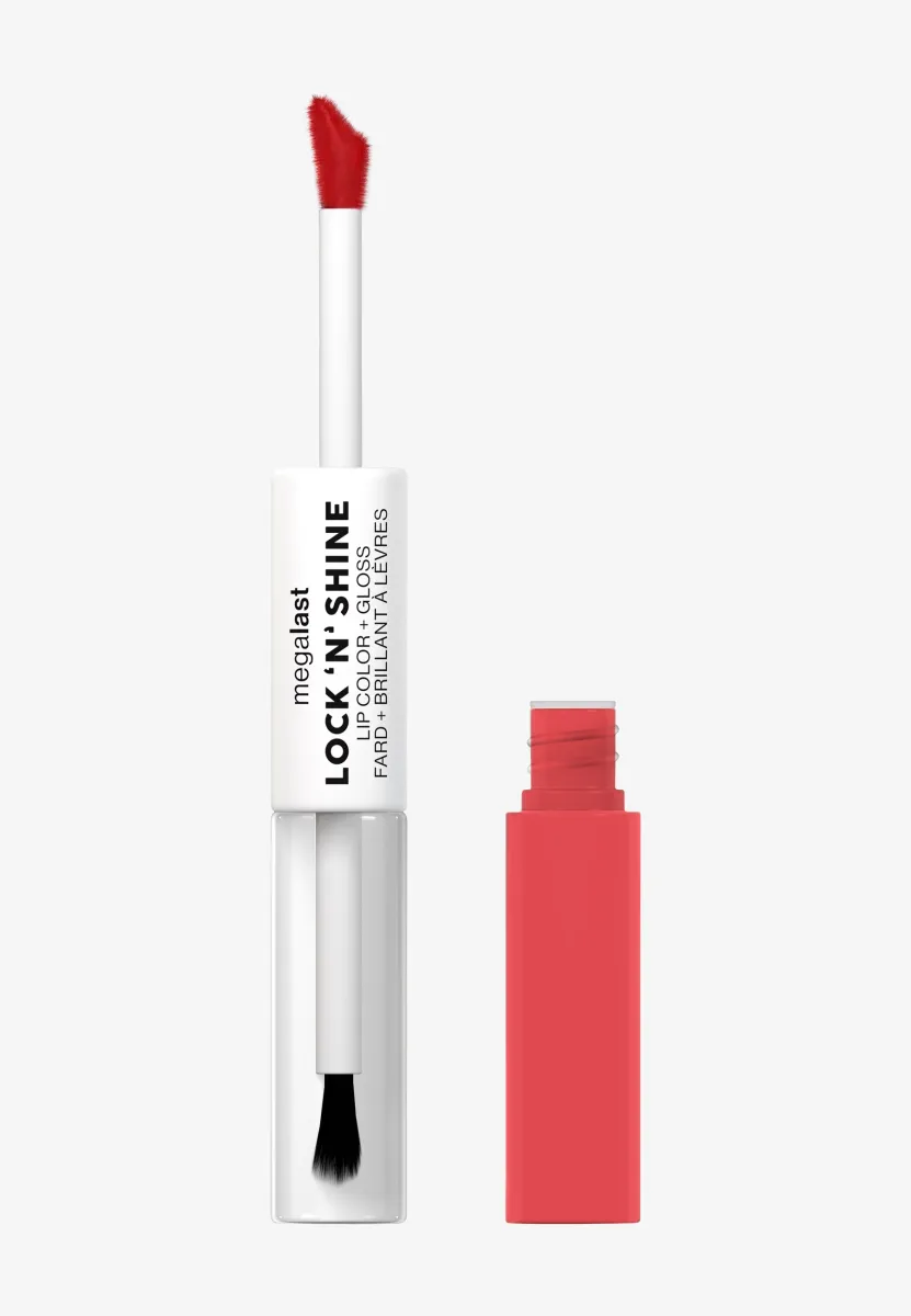 MEGALAST  LOCK N' SHINE LIP COLOR - Flüssiger Lippenstift - shining hybiscus