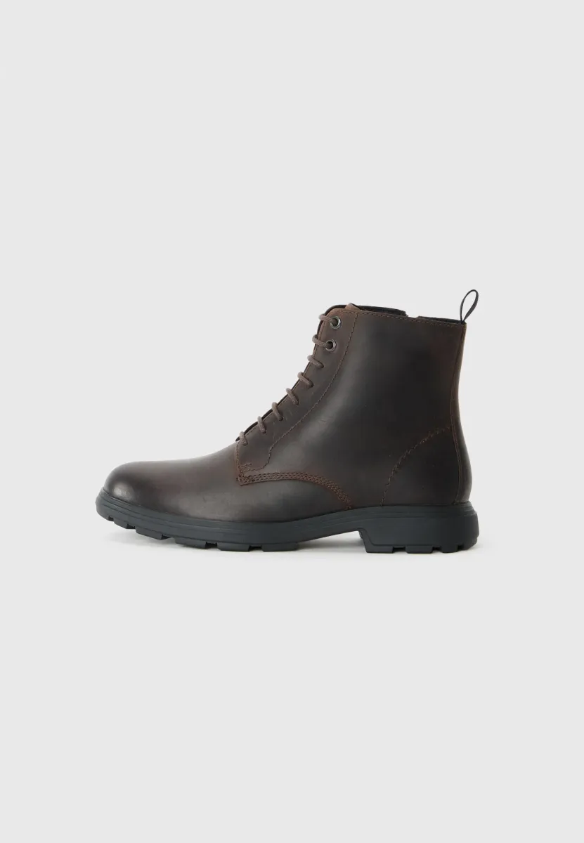 MEIERN - Schnürstiefelette - coffee