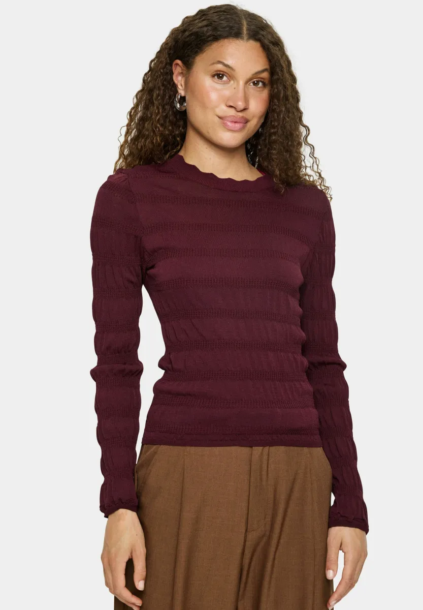 MELISASZ - Strickpullover - port royale