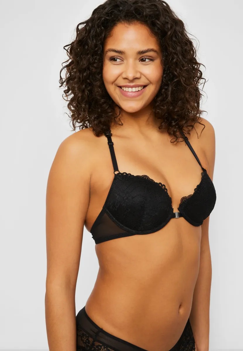 MELISSA - Push-up BH - black