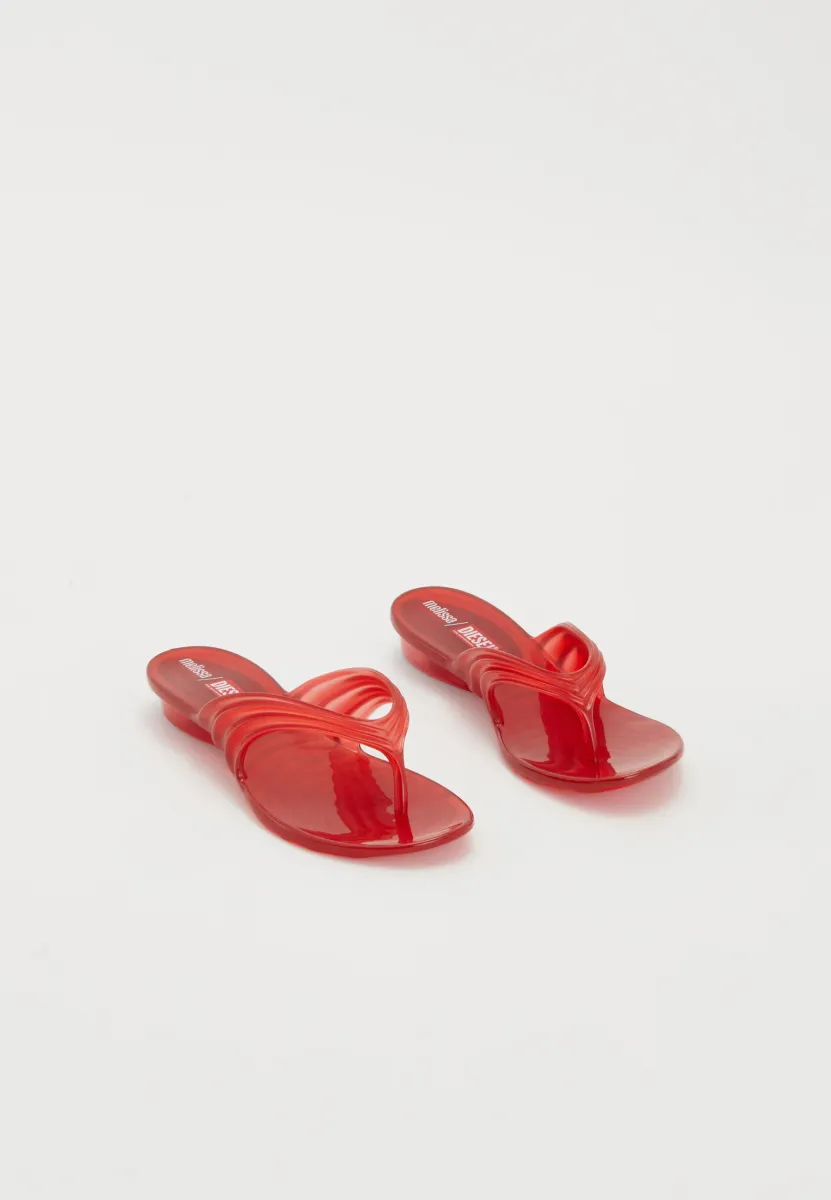 MELISSA QUANTUM THONG X DIESEL - Zehentrenner - red