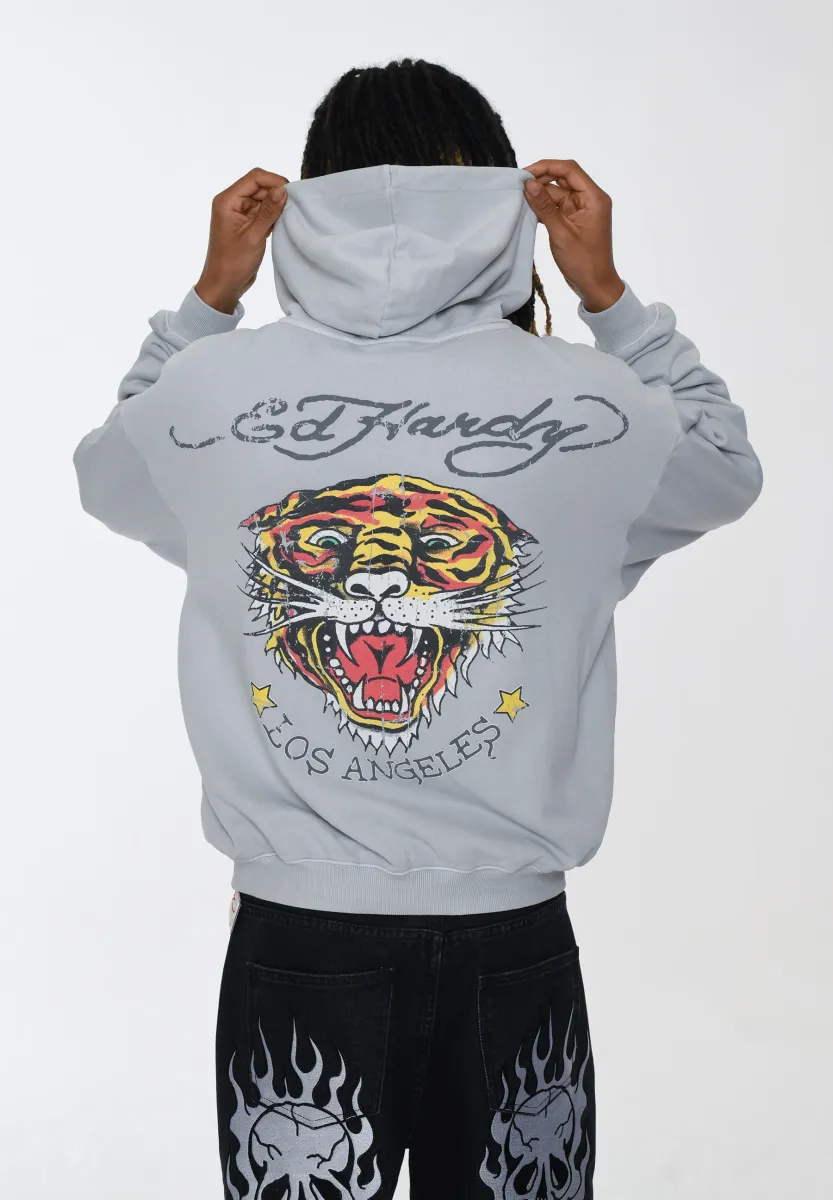MELROSE TIGER  - Kapuzenpullover - grey