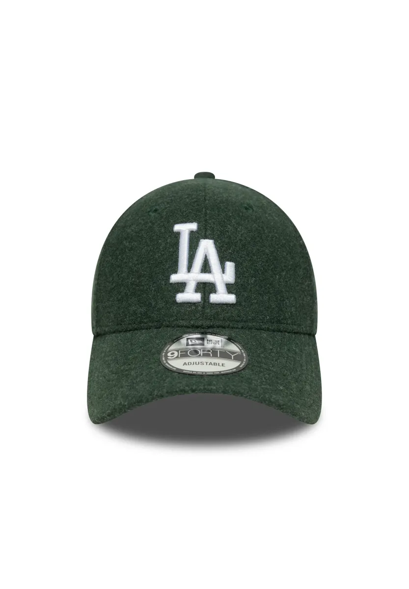 MELTON 9FORTY® UNISEX - Cap - dark green/white