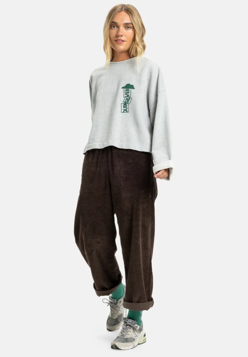 MEMPELAS CREW - Strickpullover - light grey heather