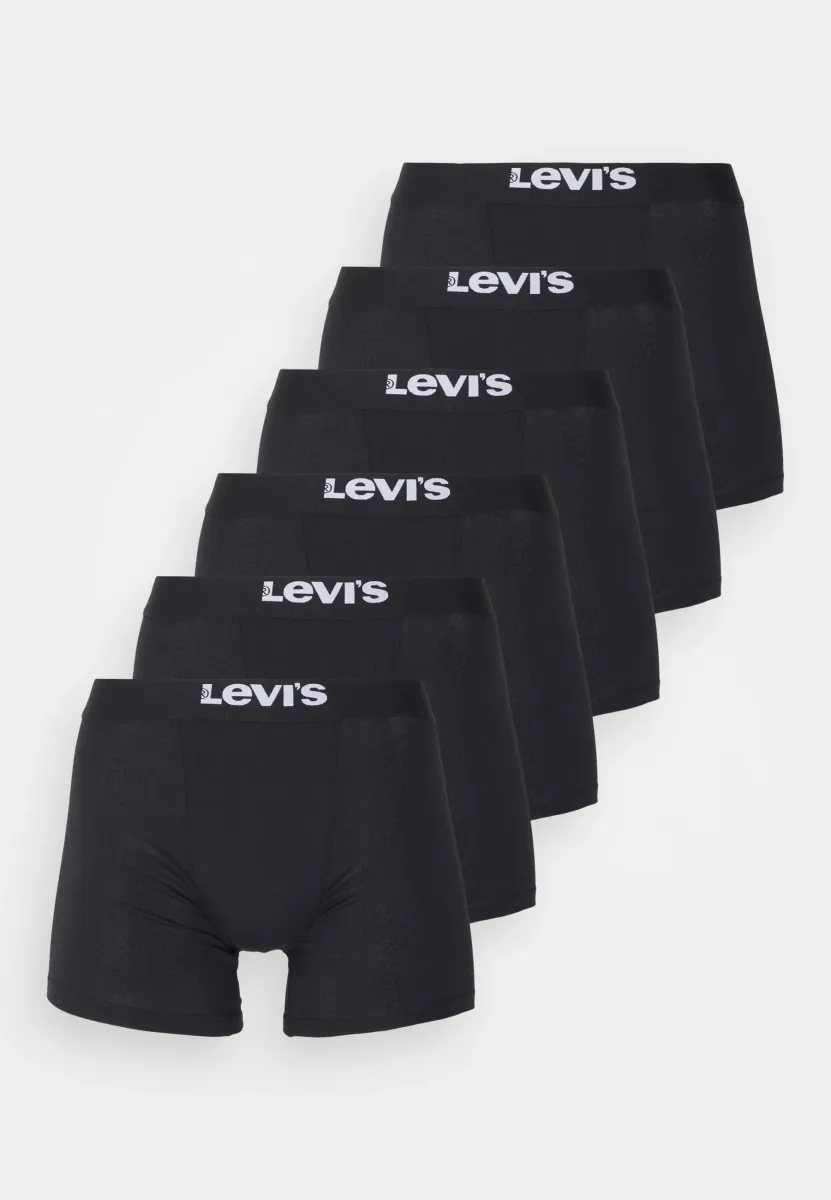 MEN BASIC BRIEF 6 PACK - Boxer Briefs - black