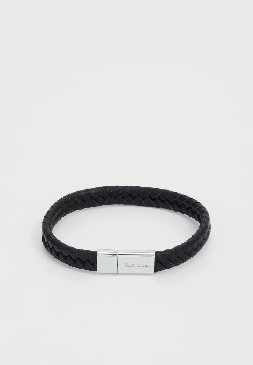 MEN BRACELET TWO TONE - Armband - black