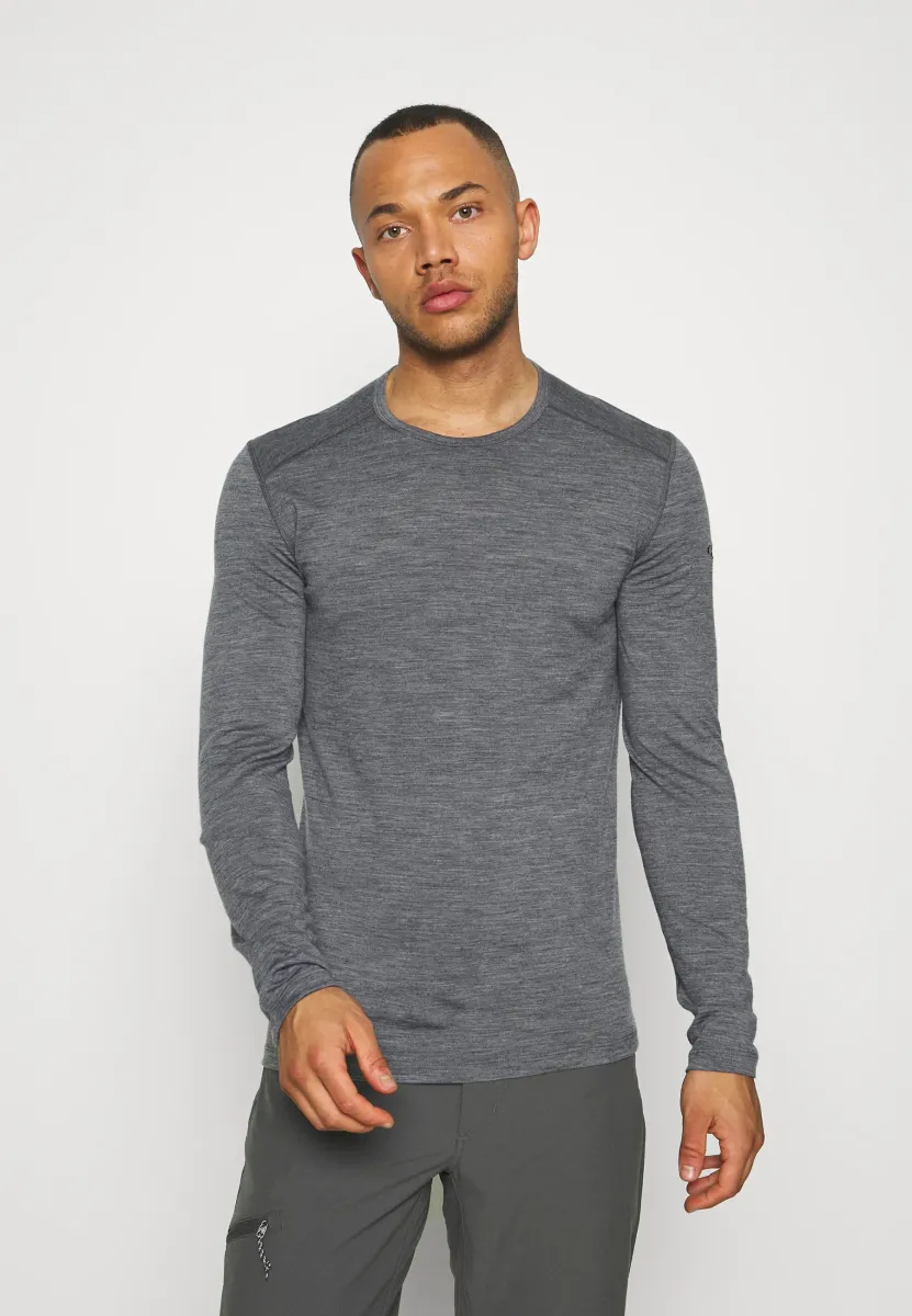 MEN CREWE - Langarmshirt - MEDIUM GREY