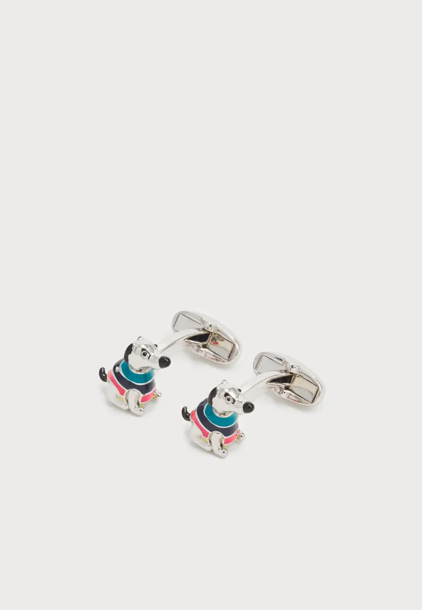 MEN CUFFLINK DOG - Manschettenknopf - multicolour