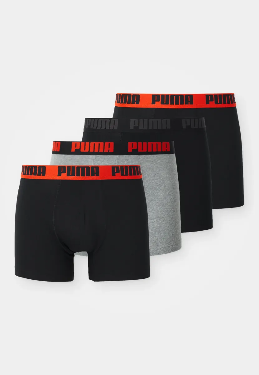 MEN EVERYDAY 4 PACK  - Boxer Briefs - black/fierce red