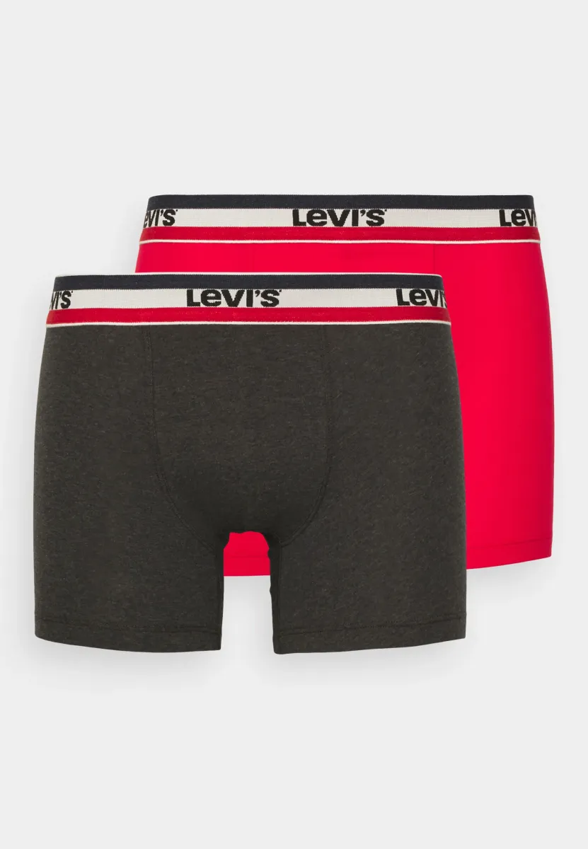 MEN LOGO 2 PACK - Boxer Briefs - red/black