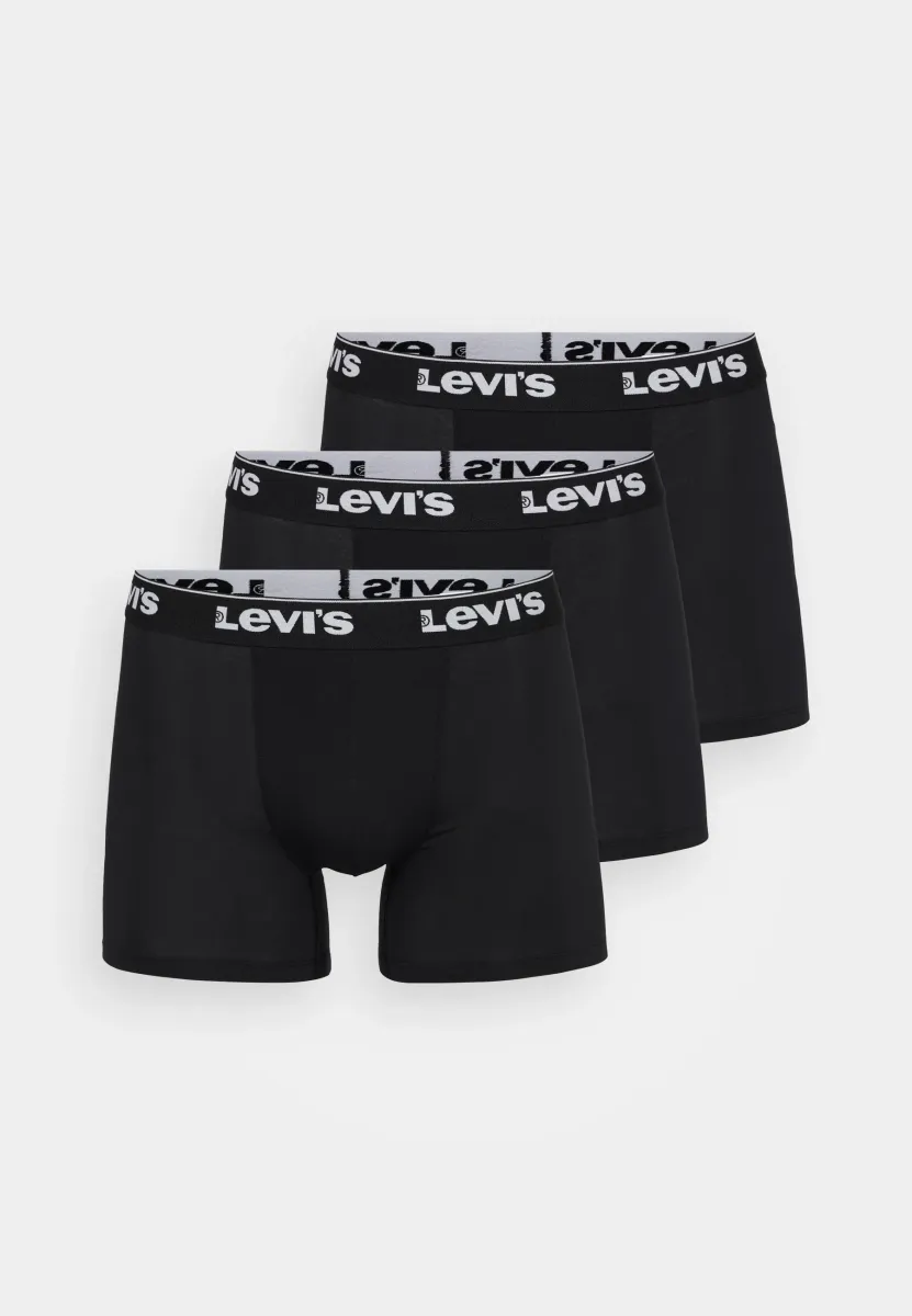 MEN REPEAT LOGO 3 PACK - Boxer Briefs - black