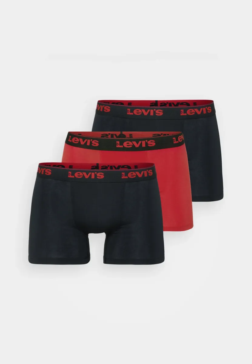 MEN REPEAT LOGO 3 PACK - Boxer Briefs - red/black