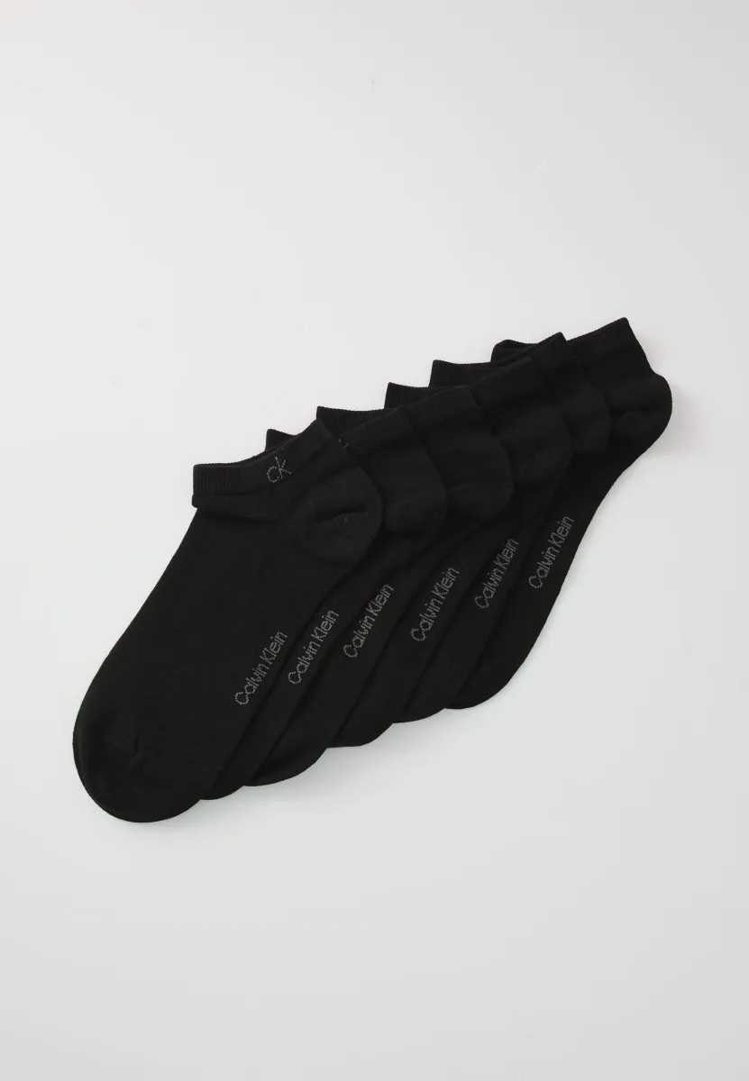 MEN SNEAKER 6 PACK - Socken - black