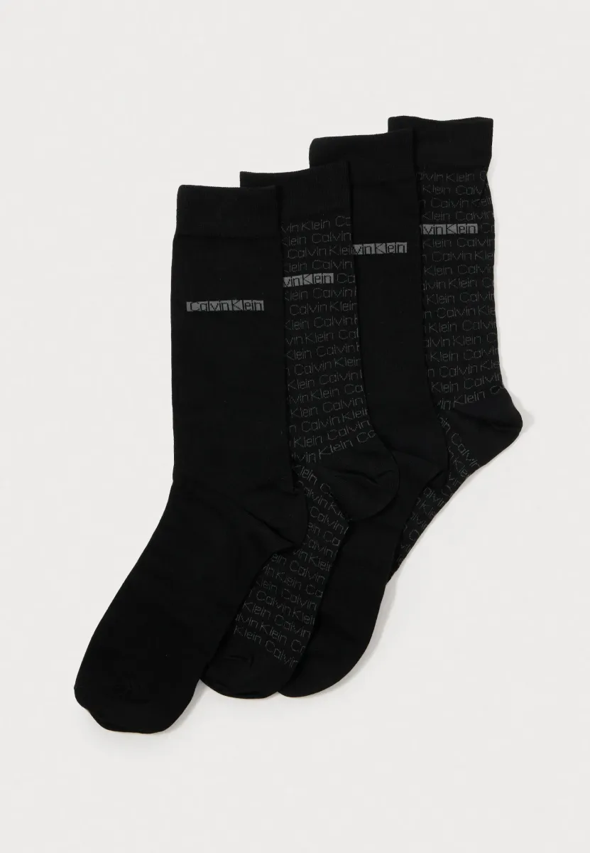 MEN SOCK GIFTBOX 4 PACK - Socken - black
