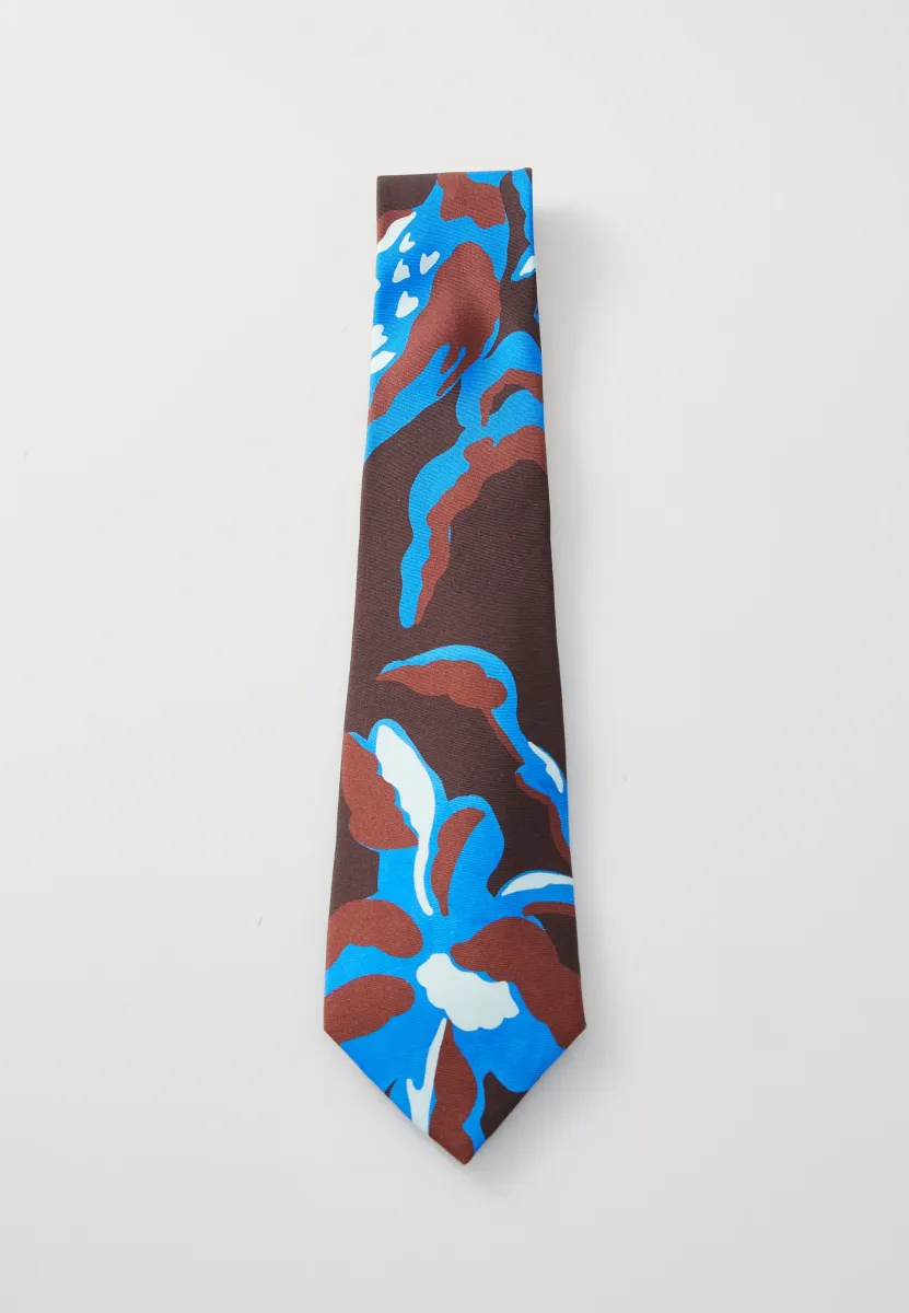 MEN TIE BOHEMIA - Krawatte - purple