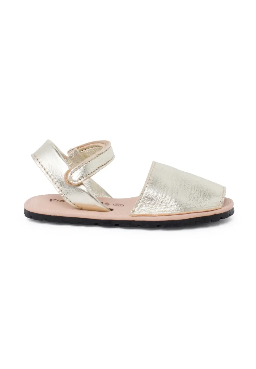MENORQUINAS BAREFOOT - Riemensandalette - oro