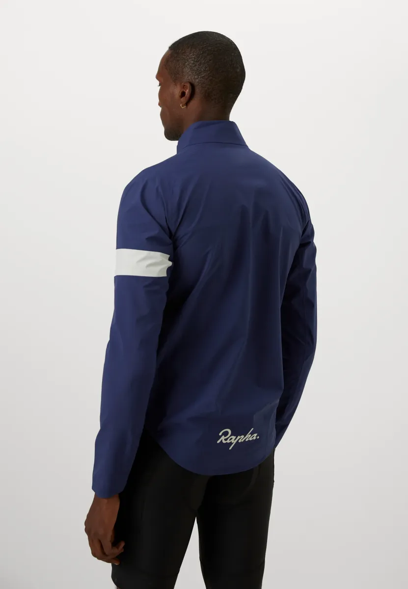 MENS CORE RAIN JACKET - Hardshelljacke - navy/white