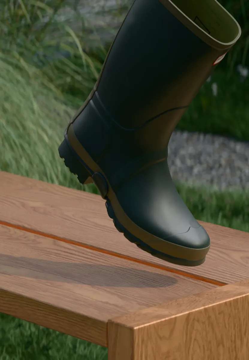 MENS GARDENER BOOT - Gummistiefel - dark olive/clay