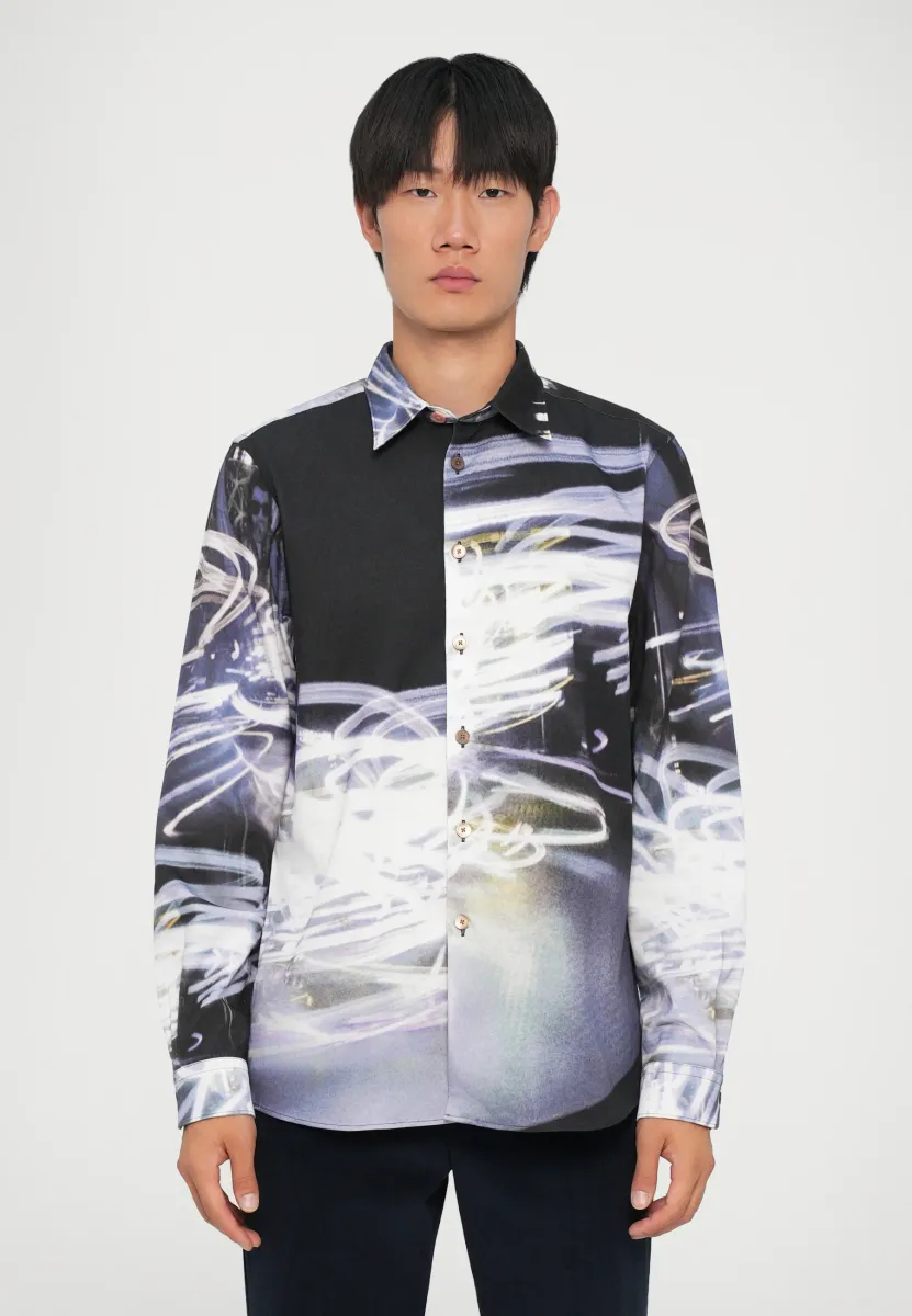MENS REGULAR FIT - Hemd - black