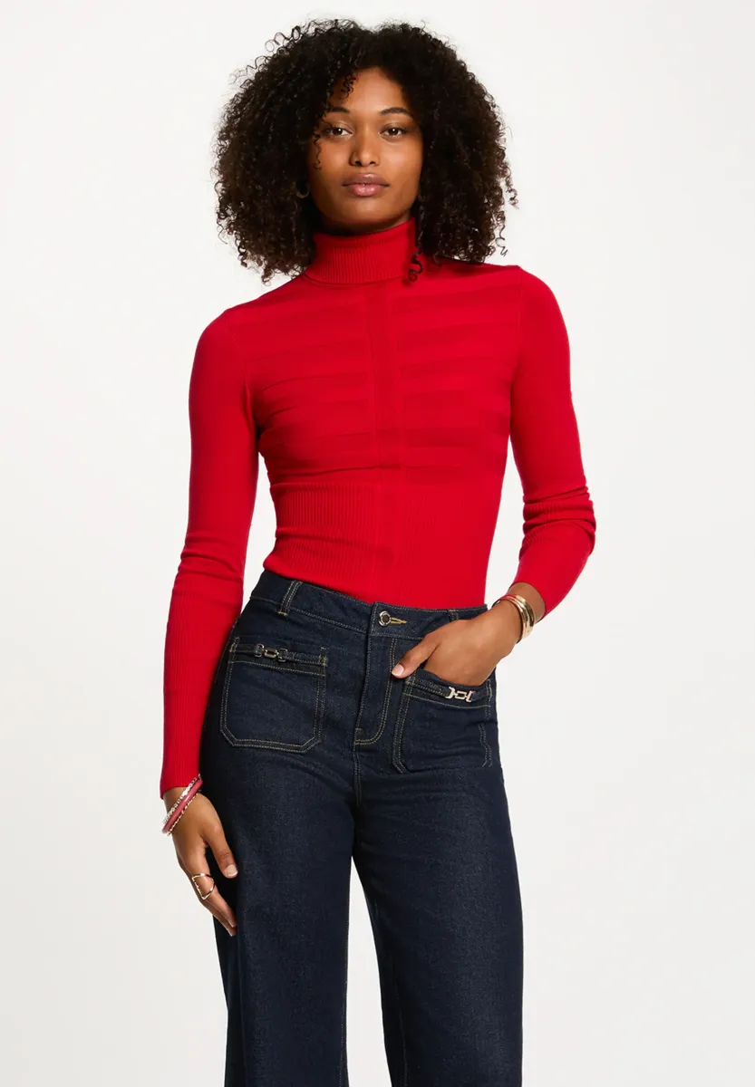 MENTOS - Strickpullover - goji berry