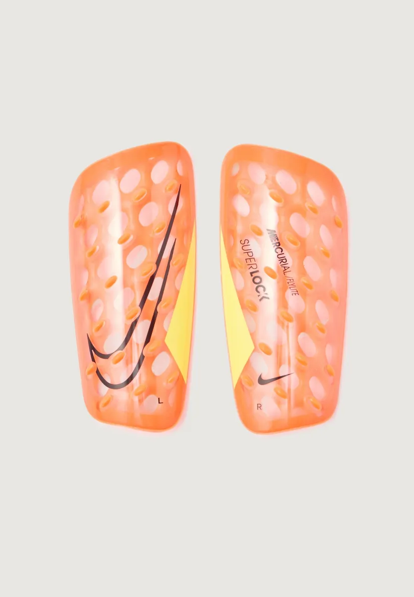 MERC FLYLITE UNISEX - Schienbeinschoner - hyper crimson/volt/black