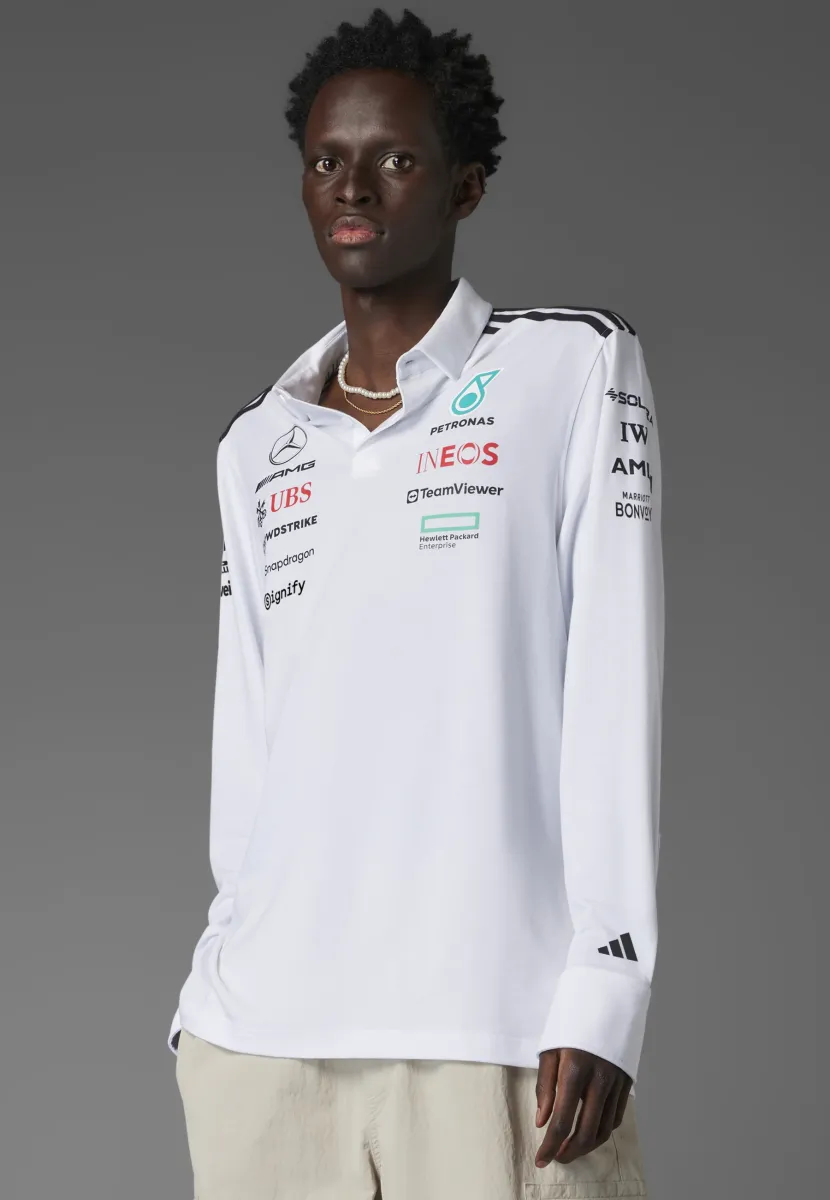 MERCEDES - AMG PETRONAS FORMULA ONE TEAM LONG SLEEVE MEN - Langarmshirt - white   black