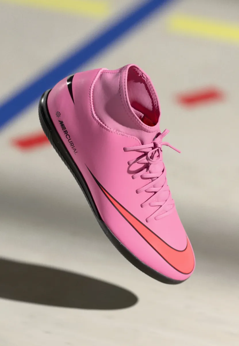 MERCURIAL SUPERFLY 10 CLUB IC - Indoor-Fußballschuhe - magic flamingo total crimson black