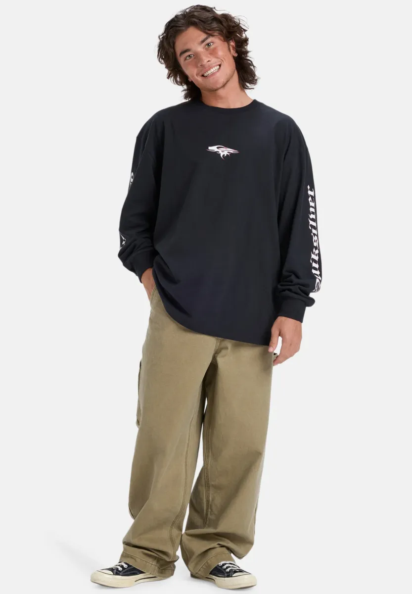 MERCURY OLD ENGLISH - Langarmshirt - black