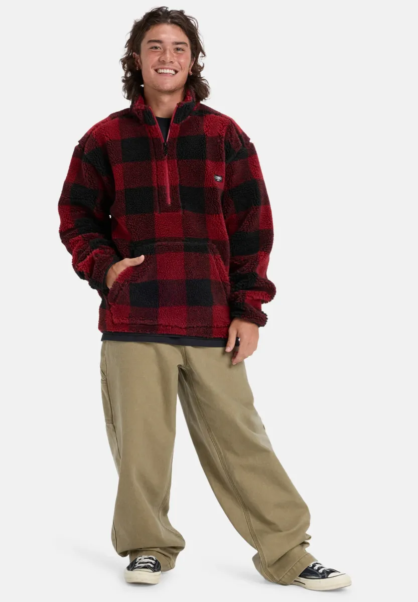 MERCURY WOODLANDS - Fleecepullover - woodlands biking red