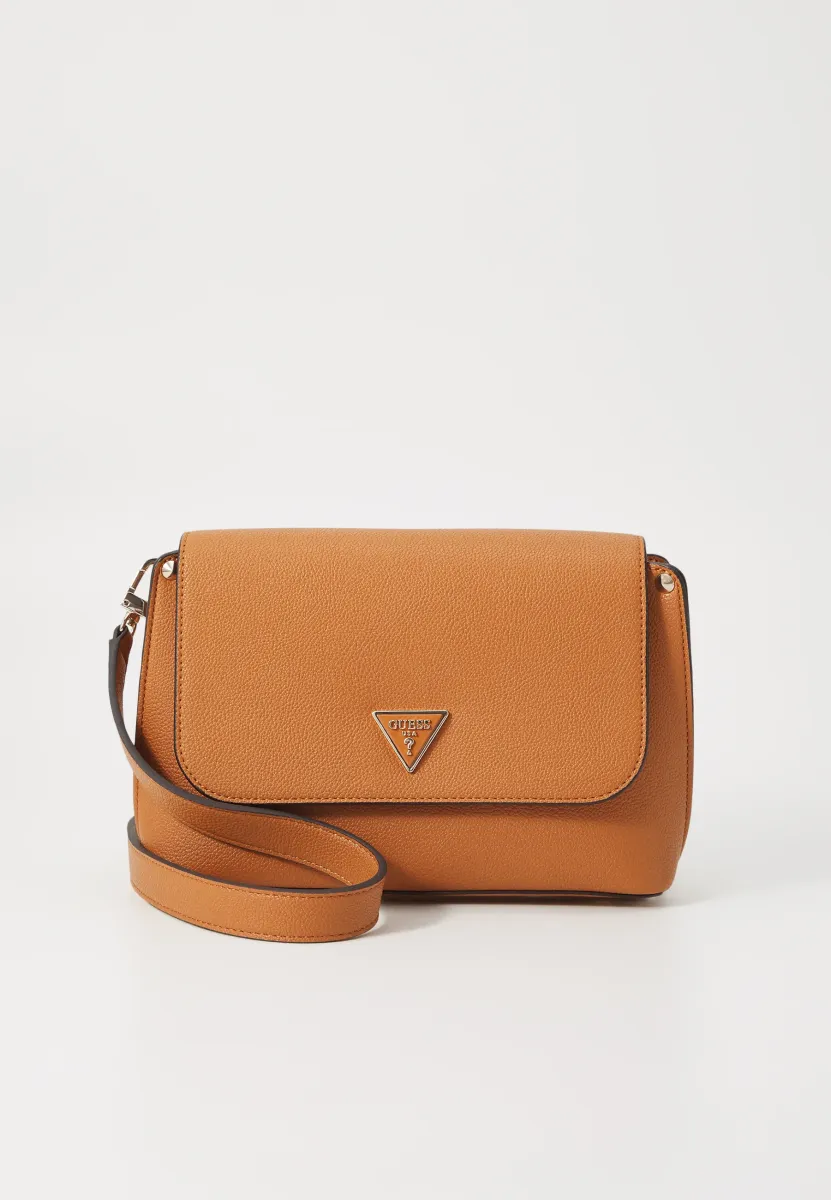 MERIDIAN FLAP - Umhängetasche - cognac