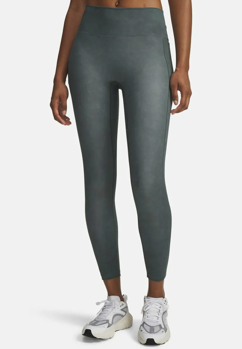 Meridian Suede Effect - Tights - jasper blue