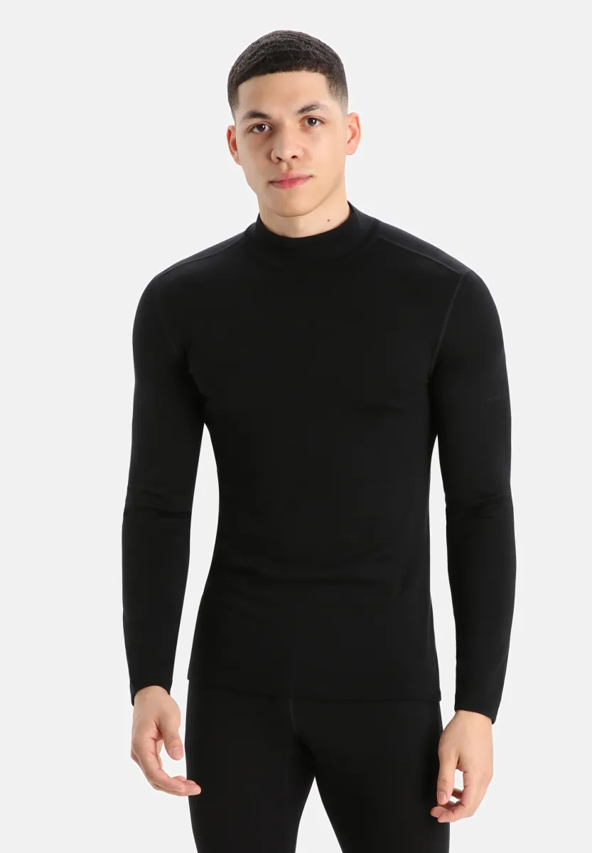 MERINO 260 LS TURTLENECK - Strickpullover - BLACK