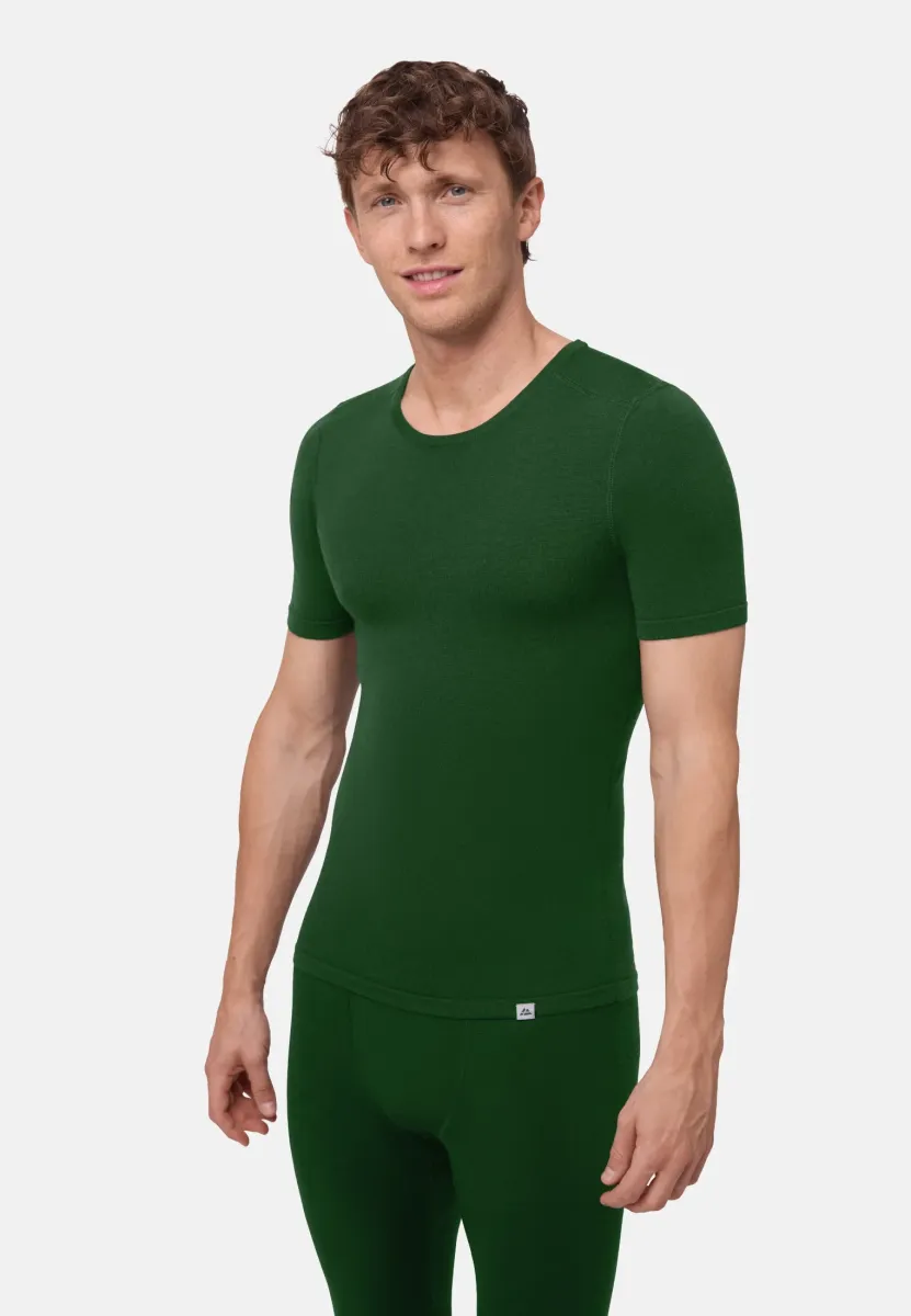 MERINO SHORT SLEEVE - T-Shirt basic - green