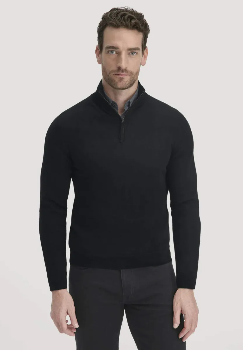 MERINO - Strickpullover - schwarz
