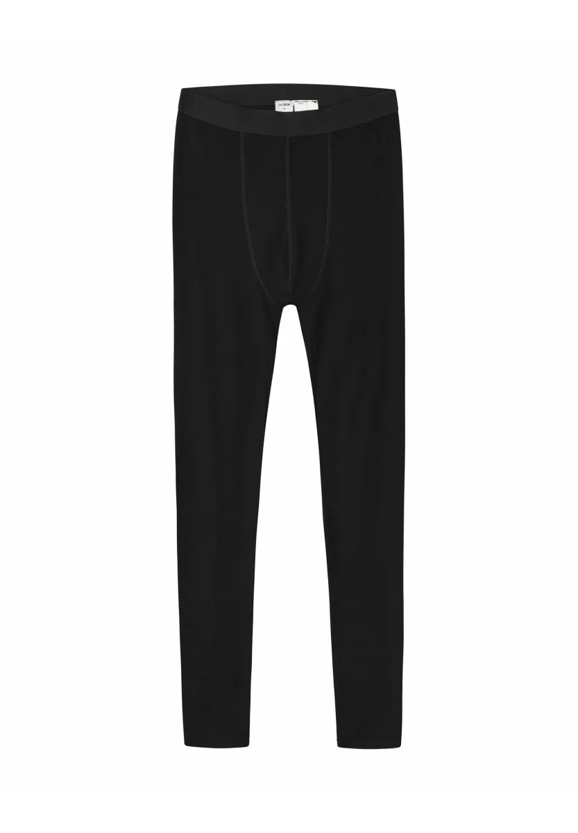MERINO WOOL LEGGING BASE LAYER - Unterhose lang - black