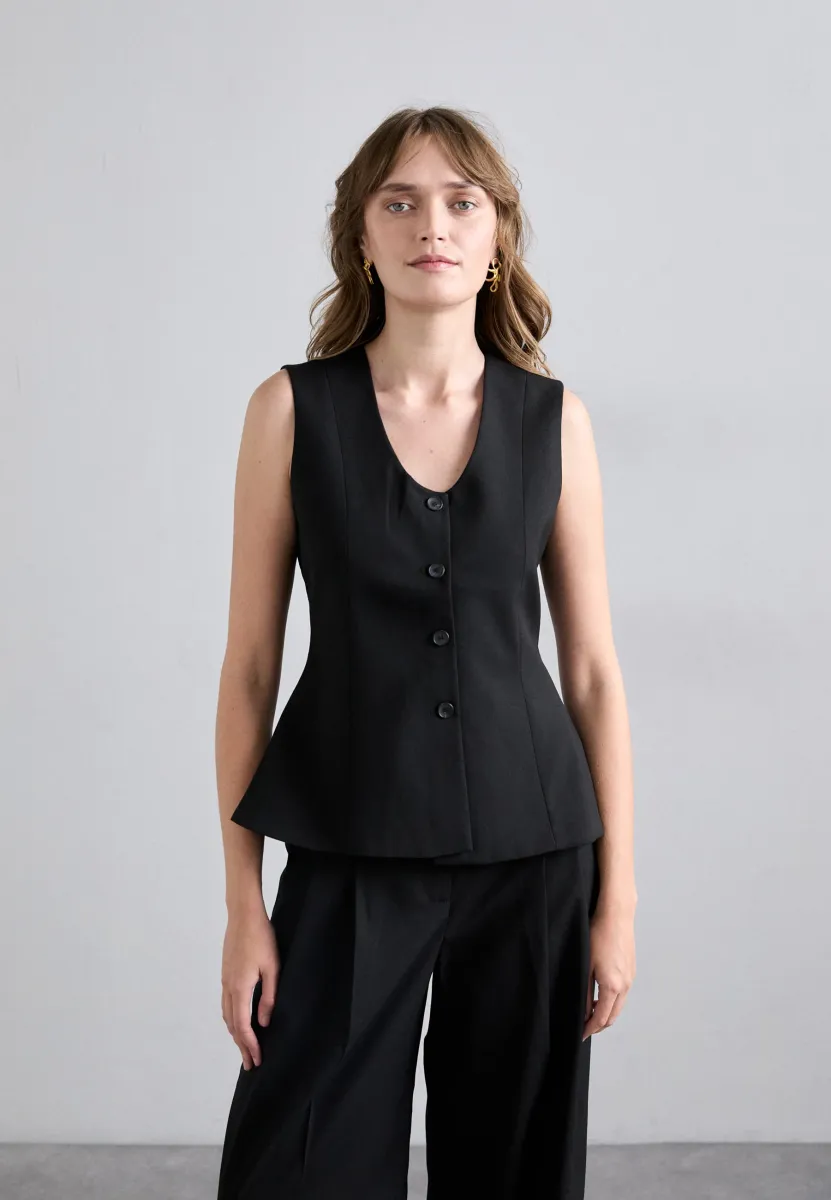 MERLIN - Weste - black