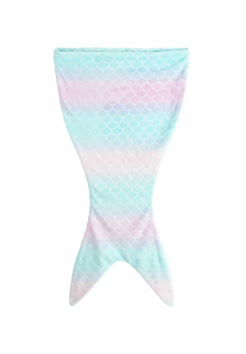MERMAID - Babydecke - pink ombre