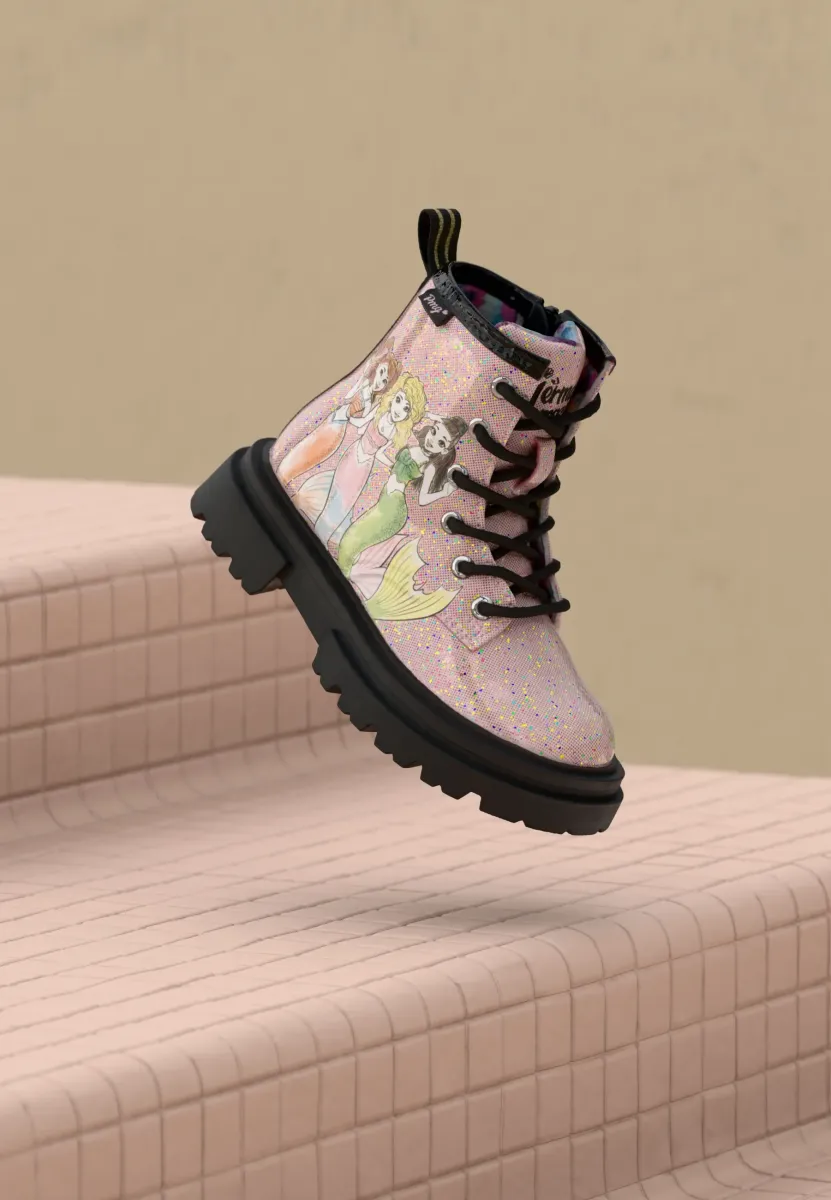 MERMAID MAGIC™  - Schnürstiefelette - rosa