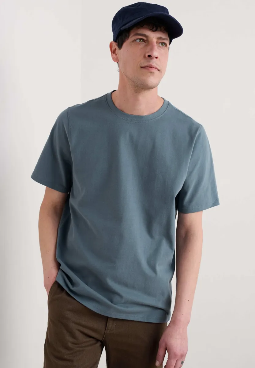 MERTHEN - T-Shirt basic - grey  light