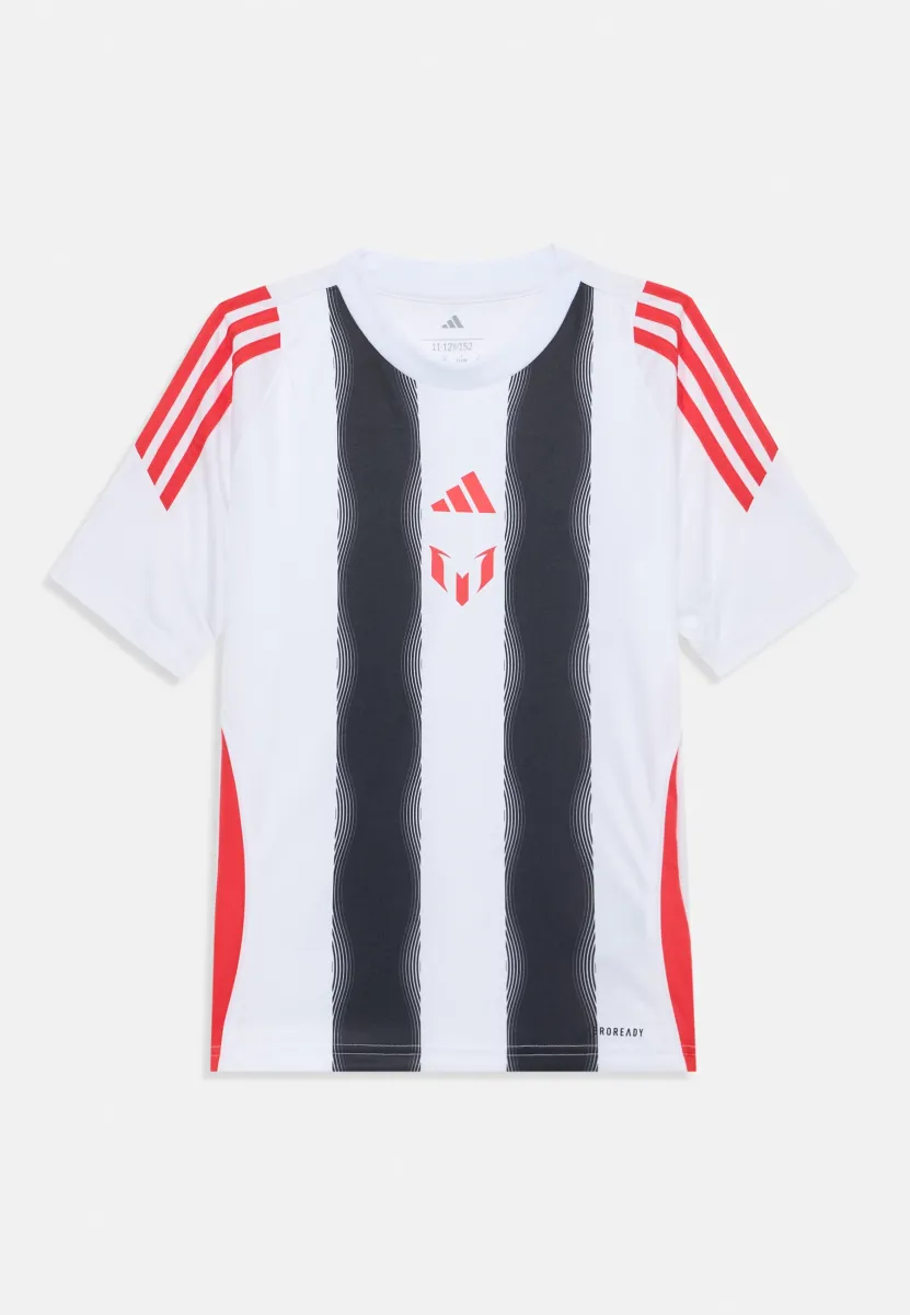 MESSI UNISEX - Fußball-Trikot - white/semi lucid red