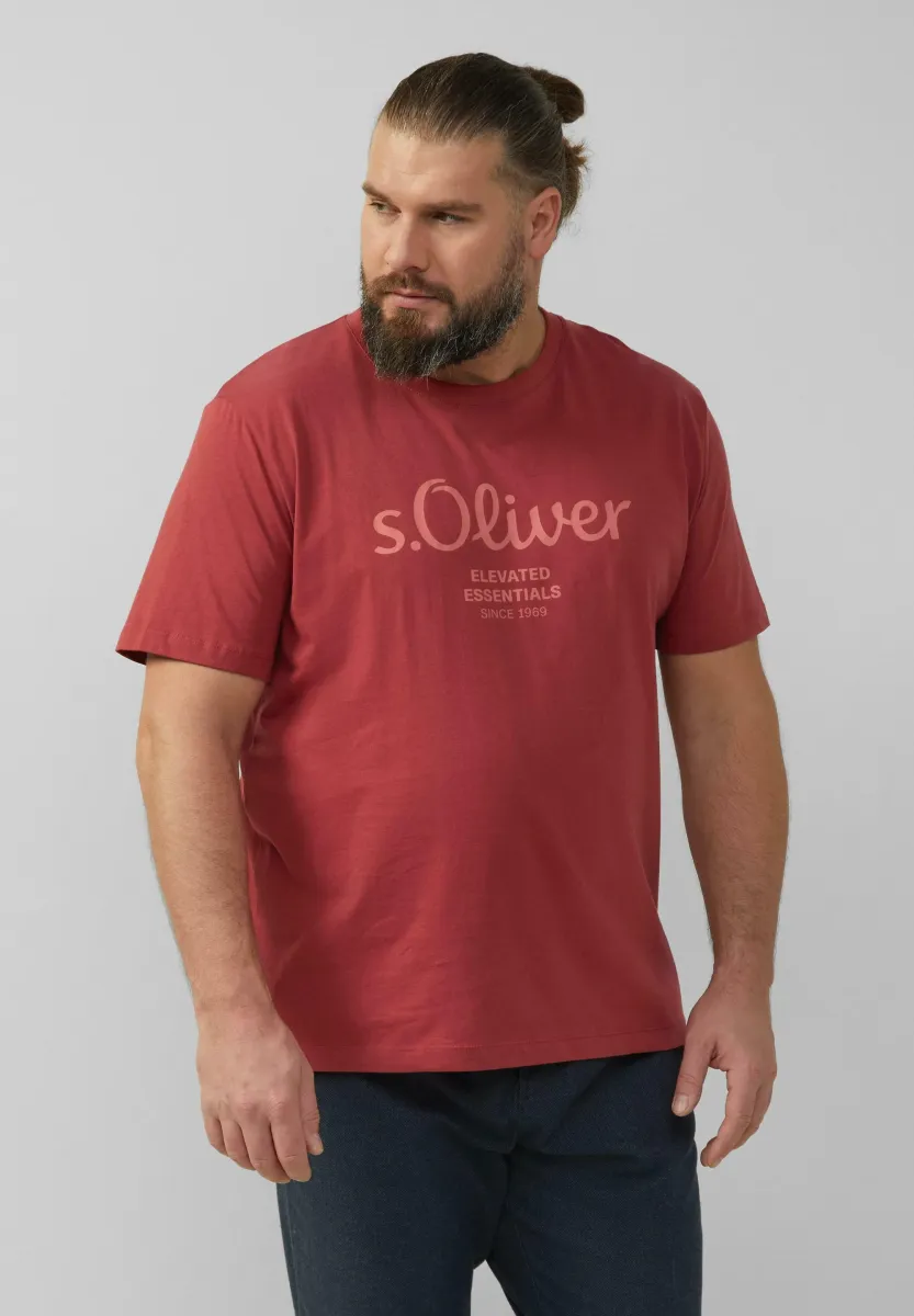 MET LOGO - T-Shirt print - mohnrot