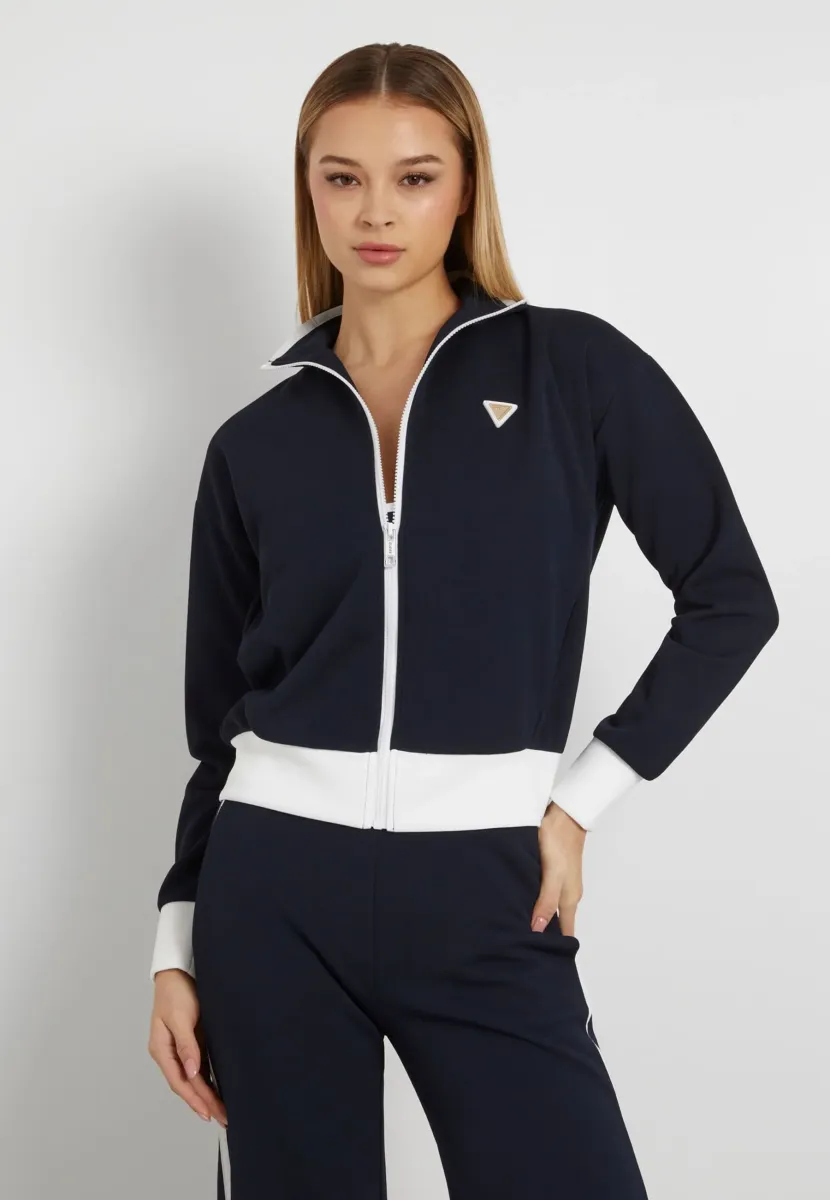 MET RITS - Sweatjacke - blauw