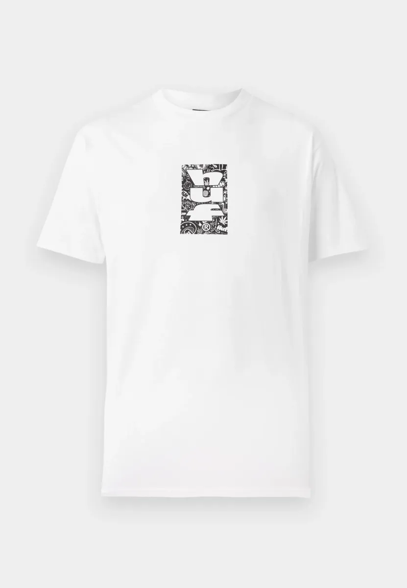 METABLAST UNISEX - T-Shirt print - white