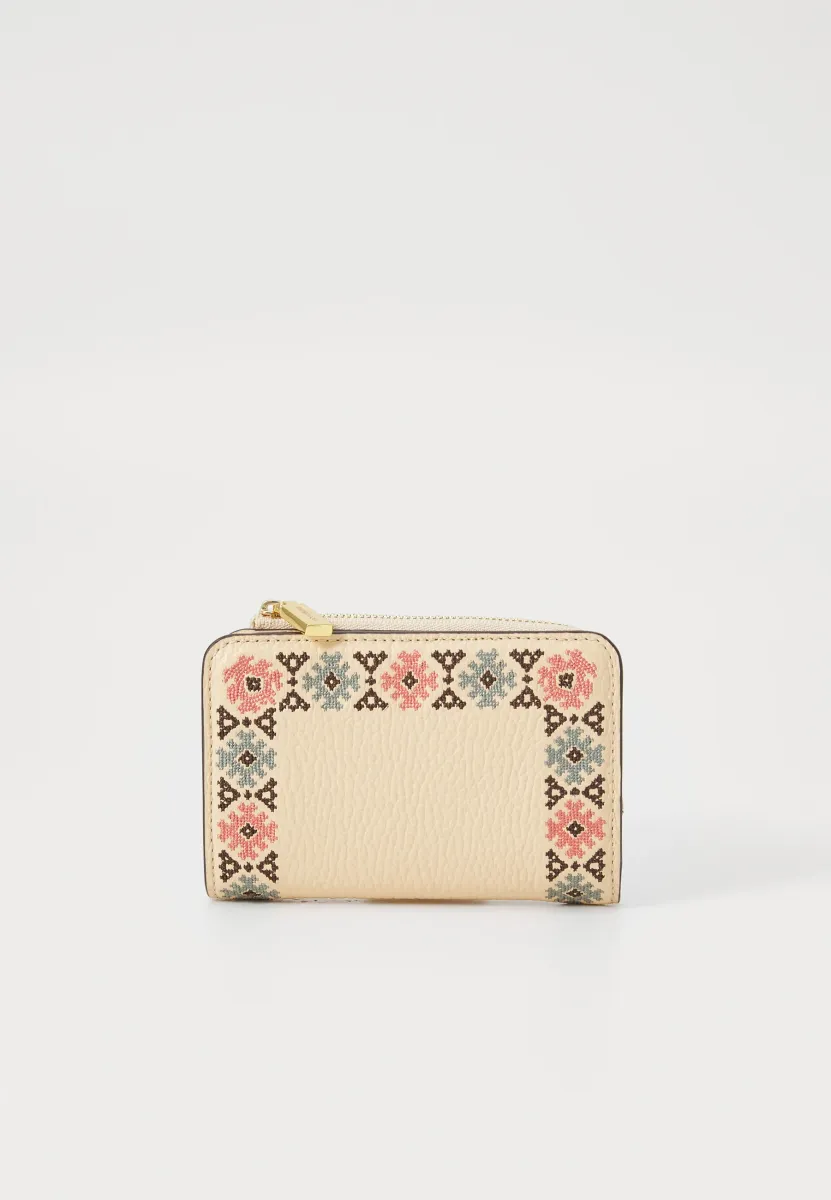 METALLIC NORDIC EMBROIDER - Geldbörse - pink/beige